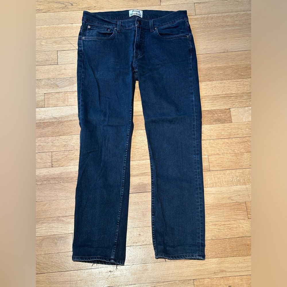 Acne Studios Dark Blue Jeans
